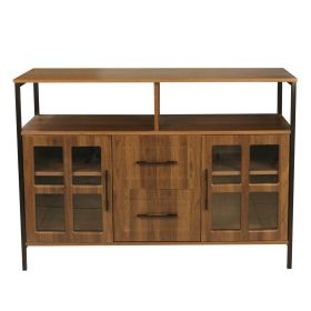 Living Room Shelves, With Two Storage Rooms, Storage Box, Modern Kitchen Utensils Cabinet, Self-service Wooden Storage Cabinet, Corridor Dining Room T