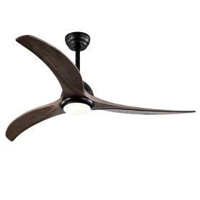 Ceiling Fan, Indoor Outdoor Ceiling Fan With Light With Remote Control, Noiseless Reversible Motor, 6 Speed ,3 Color , For Patio Living Room, Bedroom,