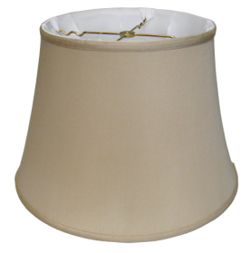 Slant Euro Bell Softback Lampshade With Washer Fitter