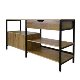 Living Room Side Cabinet, Storage Cabinet, Sideboard Cabinet, Kitchen Utensils Cabinet, Sturdy And Durable Iron Frame Support, Living Room TV Cabinet,