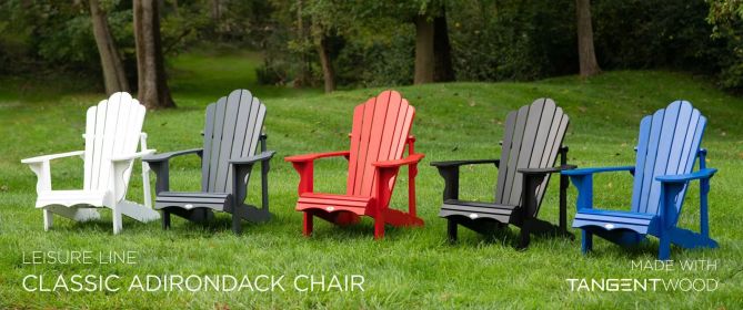 Leisure Line Classic Adirondack Chair by Tangent