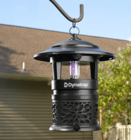 Dynatrap 1/2 Acre LED Outdoor Insect Trap with Cleaning Brush and Hook