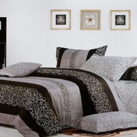 Blancho Bedding - [Charming Garret] Luxury 7PC Bed In A Bag Combo 300GSM (Queen Size)
