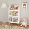 Kids Bookshelf, 3-Tier Bookcase, Book Organizer, toy Storage Cabinet Organizer