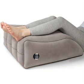 Xemussa An inflatable leg lift pillow, a portable wedge pillow with a storage bag