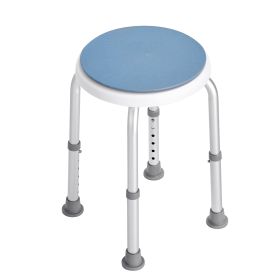 300lb Commercial Grade Adjustable Shower Chair -6-speed High Bathtub Stool, With Locking Rubber Head And Anti Tip Design, Not Shipped On Weekends, Pro