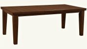 Contemporary 6pc Dining Set 18" Extendable Leaf Table Leather Look Polyurethane PU Fabric Upholstered Chair Bench Seats Brown Finish Wooden Solid Wood