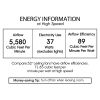 Edard Rustic Bronze 52-inch 5-Blade Ceiling Fan with 5-Light Crystal Caged Shade (Includes Remote)