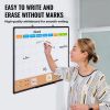 VEVOR 36"x 24" Monthly Calendar Whiteboard & Cork Board Combo with Aluminum Frame