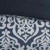 8 Piece Jacquard Comforter Set