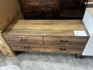 4-Drawer Chest, 4 Drawer Dresser TV Stand for TV, Dressers Bedroom Furniture Large Storage Tower Unit, Dresser for Bedroom, Closet Living Room