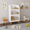 Kids Bookshelf, 3-Tier Bookcase, Book Organizer, toy Storage Cabinet Organizer