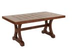Formal Oak Color Dining Room Wooden 1pc Rectangle Dining Table w Leaf Elegant Design Furniture