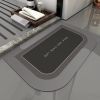 Super Absorbent Bath Rug Quick Drying Non-slip Bathroom Mat Bath Tub Side Area Floor Mats Diatomite Home Doormat Kitchen Carpet