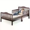 Stylish Wooden Toddler Bed - Durable Construction, Guardrails for Safety, Easy Assembly, Perfect for Kids' Bedroom Furniture