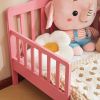 Stylish Wooden Toddler Bed - Durable Construction, Guardrails for Safety, Easy Assembly, Perfect for Kids' Bedroom Furniture