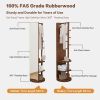 Full-length mirror solid wood + rubber wood + glass, 65.7*17.7in(mirror width:13.7in) Large mirror for viewing the whole body