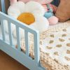 Stylish Wooden Toddler Bed - Durable Construction, Guardrails for Safety, Easy Assembly, Perfect for Kids' Bedroom Furniture